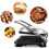 Aigostar Sandwich Toaster | Toastie Maker, 2000W 4-Slice Panini Press 6