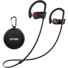 Bluetooth Headphones, Otium Wireless Headphones IPX7 Waterproof Earphones Sport Earbuds With Bluetooth 5.1 CSR Chip 7-9 Hrs Battery,Noise Cancelling M