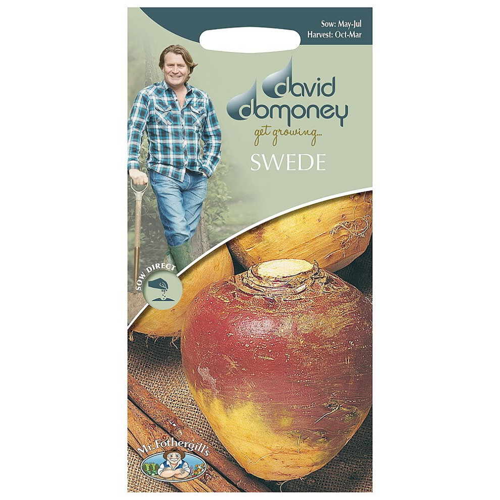 Mr Fothergill's Mr.fothergill's David Domoney Vegetable Swede Invitation Seeds Packet