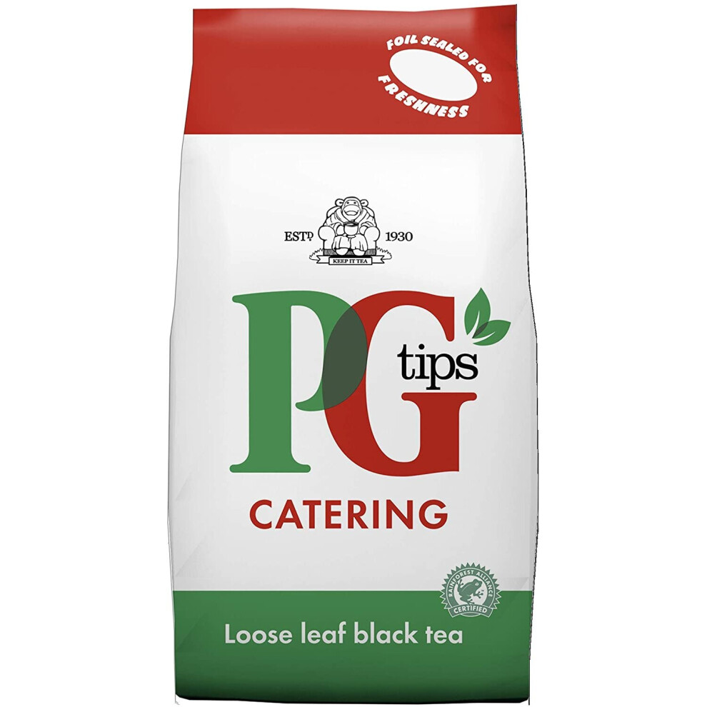 PG tips Loose Leaf Black Tea, 1.5 kg (480 Servings)