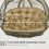 Outsunny Outsunny Double Hanging Egg Chair 2 Seaters Swing Hammock Brown 8