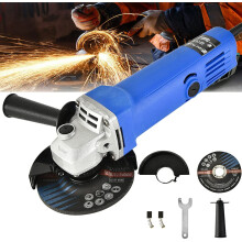 Angle Grinder Tool Electric Grinding Sander Cutting Tool with Protection Switch 900W 12000rpm