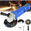 Angle Grinder Tool Electric Grinding Sander Cutting Tool with Protection Switch 900W 12000rpm 1