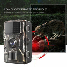 (Camera) Security Cameras Hunting Trail Camera 12MP 1080P PIR IR Wildlife Scouting Cam Night Vision