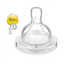 Philips Avent Silicone Teats 1 Hole 2's SCF631/27