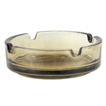 Apollo Glass Ash Tray Smoked