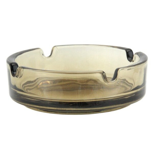 Apollo Glass Ash Tray Smoked