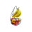 Apollo Flat Iron Banana Fruit Bowl 1