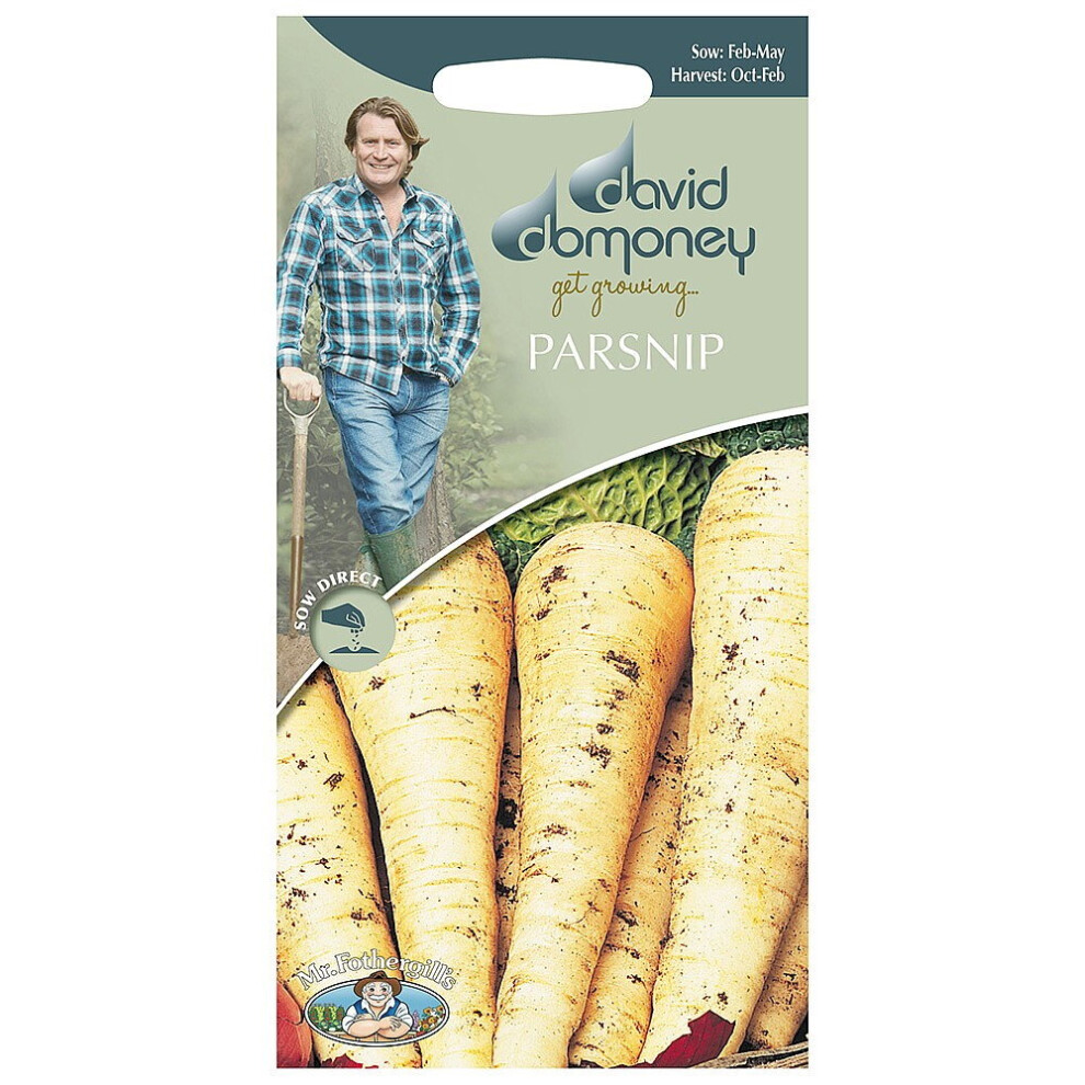 Mr.Fothergill's David Domoney Vegetable Parsnip Palace F1 Seeds PKT