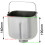 SPARES2GO Baking Pan for MORPHY RICHARDS Breadmaker + Kneading Blade Arm 48319 48320 48321 2