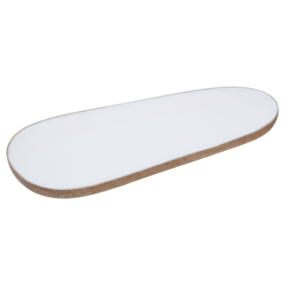 Kara Oval Large Serving Dish, Skilfully Handcrafted