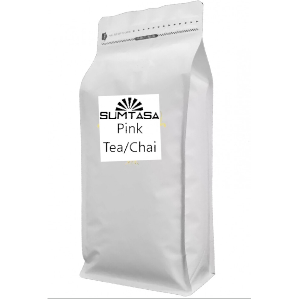 (1KG - Pink Chai Tea Powder) 1KG - Karak Chai Pink Kashmiri Desi Tea Powder