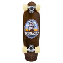 D Street Lost At Sea Cruiser Complete Skateboard Multi 26 IN