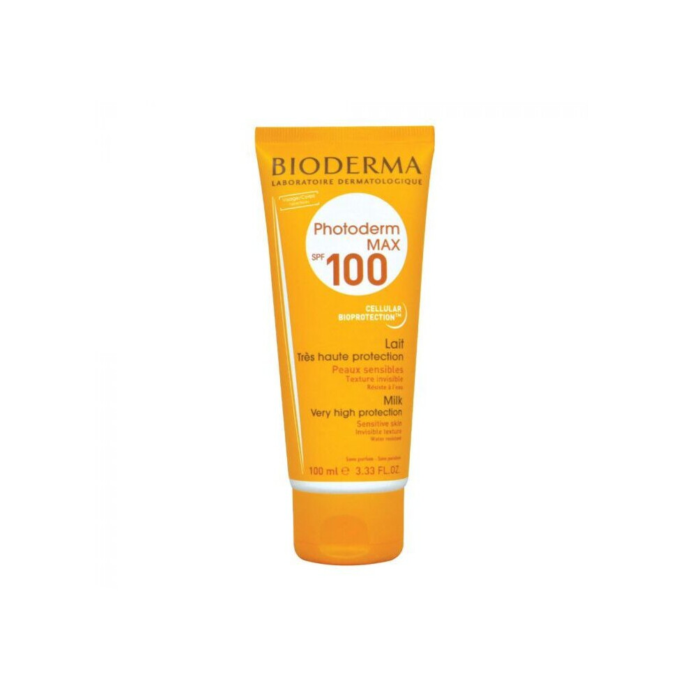 Bioderma Photoderm Max SPF100 Milk Offers a very high UVA/UVB protection 100 mL