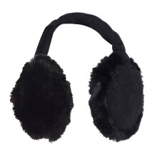 (One Size, Schwarz) Heat Holders - Heat Holders - Damen Thermo Ohrenschützer Plüsch | Outdoor Warme Ohrenwärmer