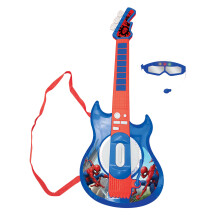 Spiderman Electronic Lighting Guitar with Mic