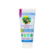 Badger Clear Zinc SPF30 Sunscreen Cream 87 mL, 2.9 fl.oz