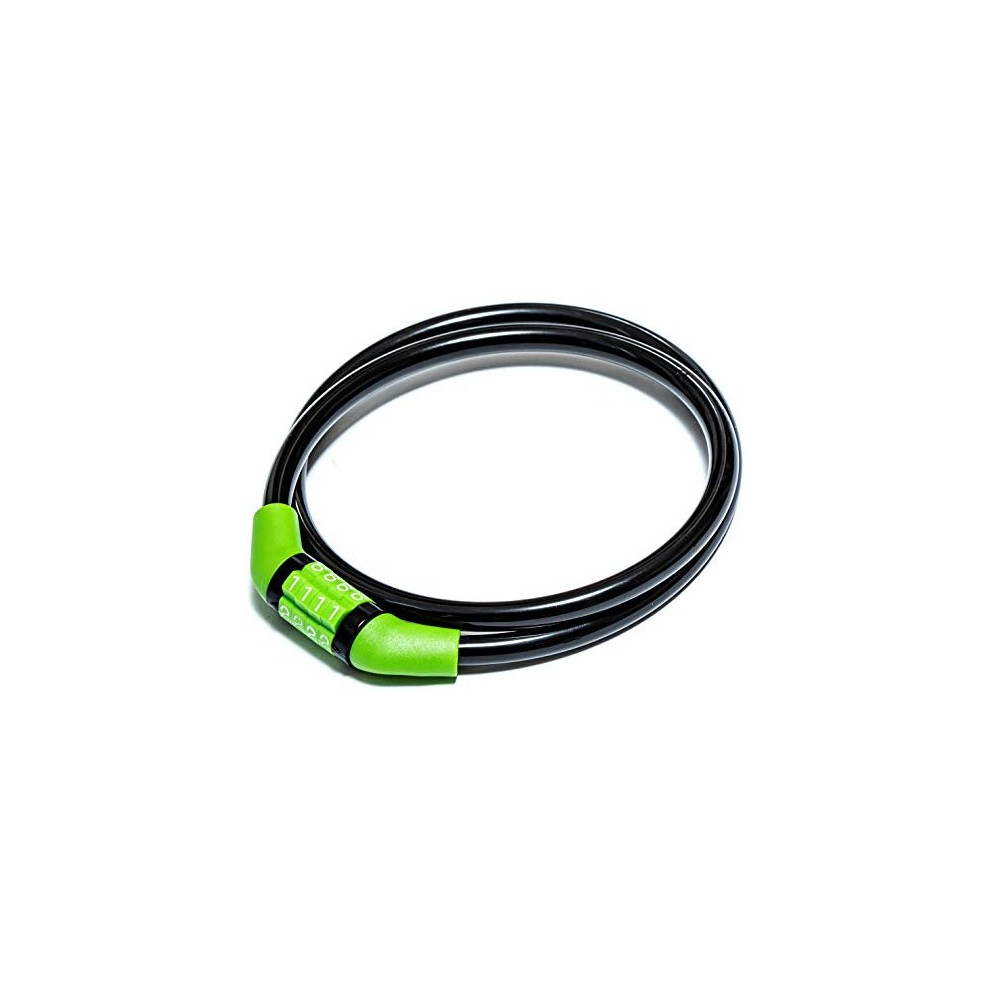 Sport Direct 4 Digit Combination Quality Cable Lock 8mm x 76cm