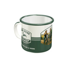 (Quality Farm Equipment) John Deere Enamel Mugs 360ml