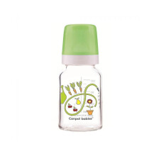 Canpol Babies Happy Garden Baby Glass Feeding Bottle 120 mL 42/202