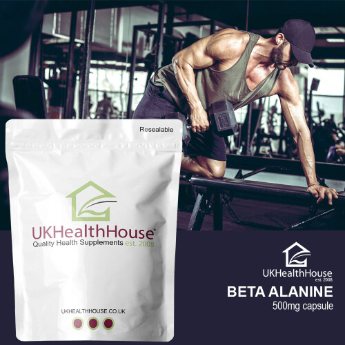 (90 caps) Pure Beta Alanine 500mg - Capsules 2