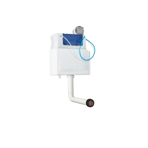 Aquariss - Concealed Cistern with Polystyrene Jacket and Square Button