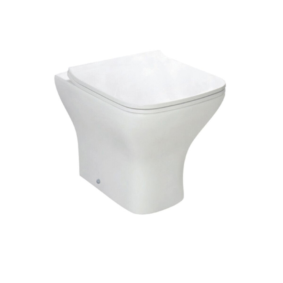 Aquariss Arta - Back To Wall Toilet & Flat Soft Close Seat 5056391929388