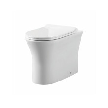 Aquariss Corfu - Rimless Comfort Height Back to Wall Toilet & Soft Close Seat