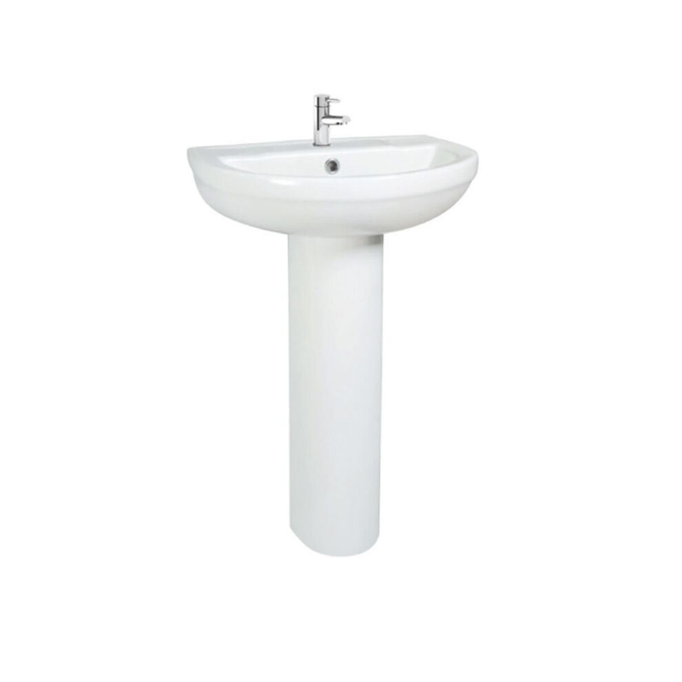 Aquariss Corinth - 500Mm Basin & Pedestal 5056391929524