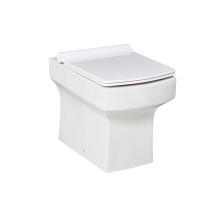 Aquariss Lamia - Back to Wall Toilet & Flat Soft Close Seat