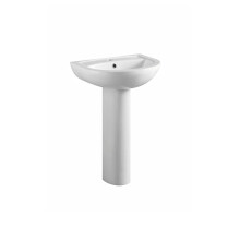 (500mm) Aquariss Corfu - Round Basin & Pedestal