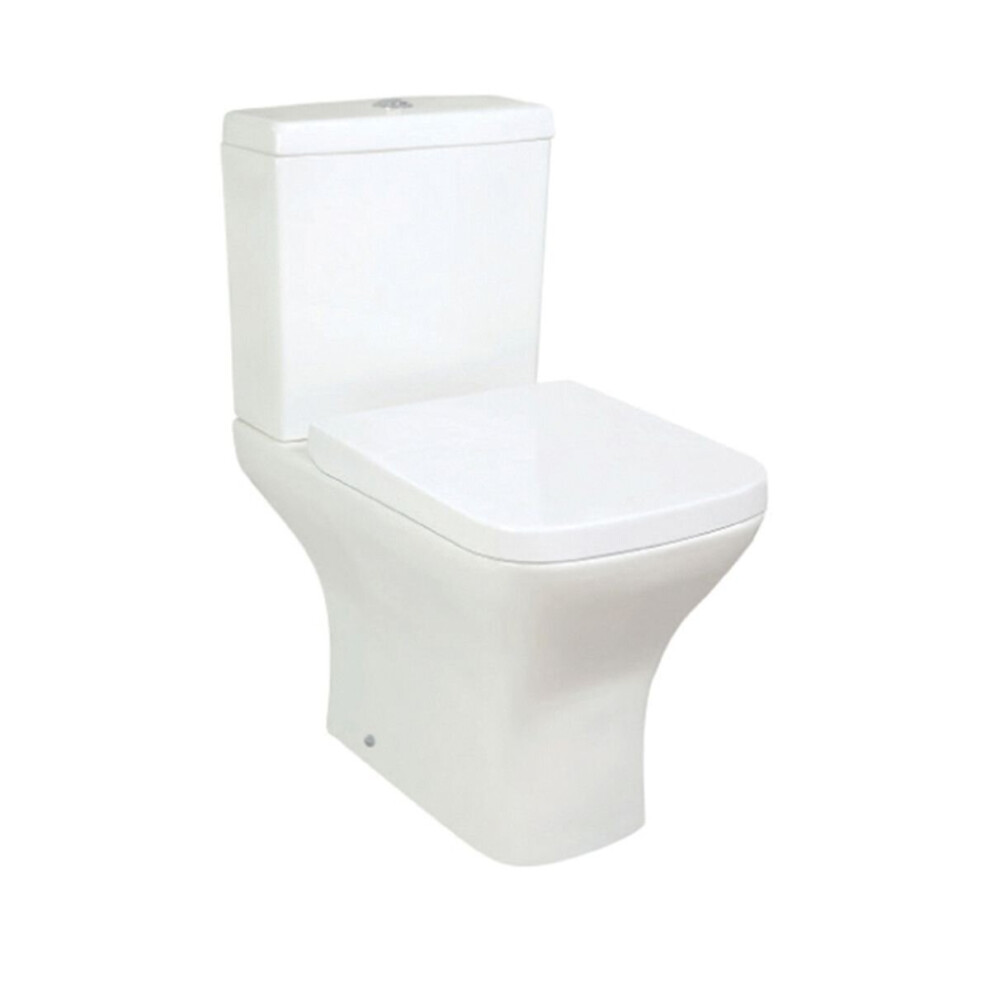 Aquariss Arta - Open Back Toilet Including Cistern & Wrap Over Seat 5056391929371