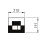 Aquariss - Flat Black Flush Plate 2