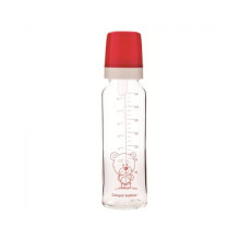 Canpol Babies Teddy Friend Baby Glass Feeding Bottle 120 mL