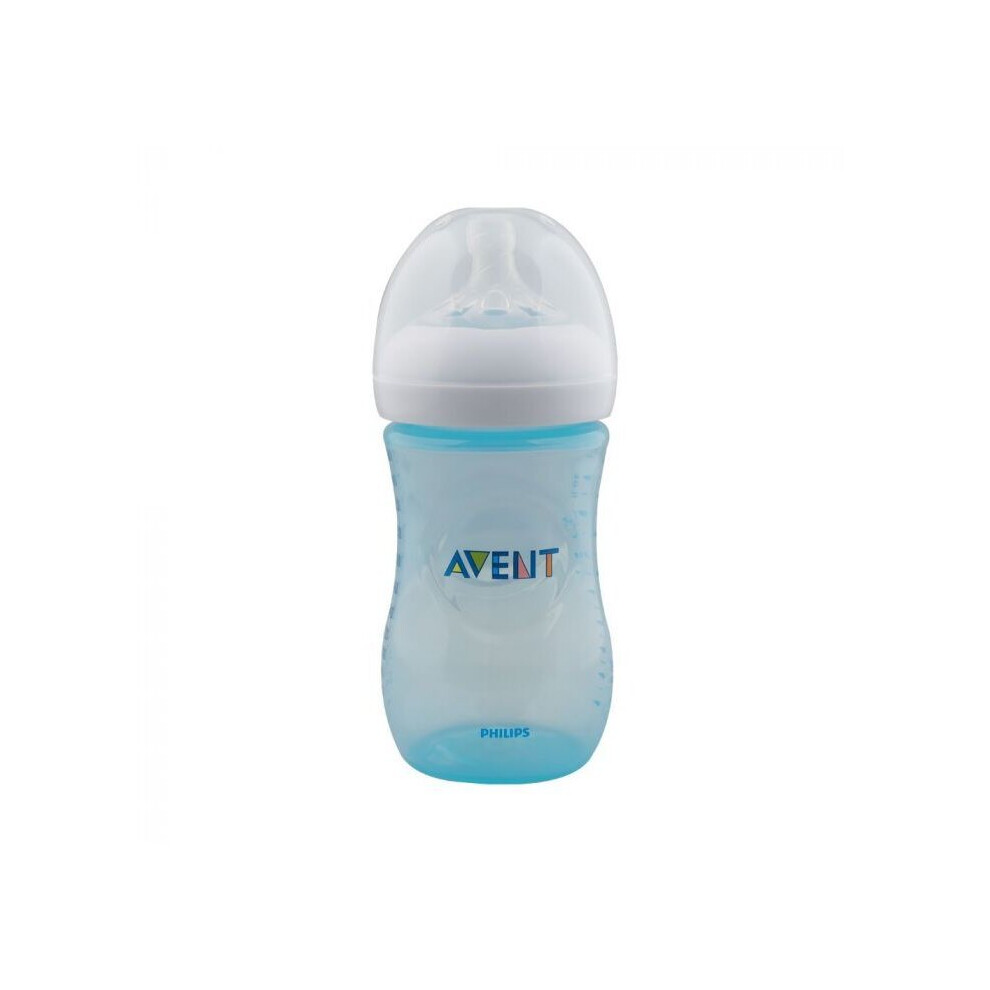 Philips Avent Natural 2.0 Bottle Blue 260 mL 1's SCF035/17