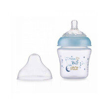Nuby Little Moments SoftFlex 0+ month Blue Bottle 180 mL
