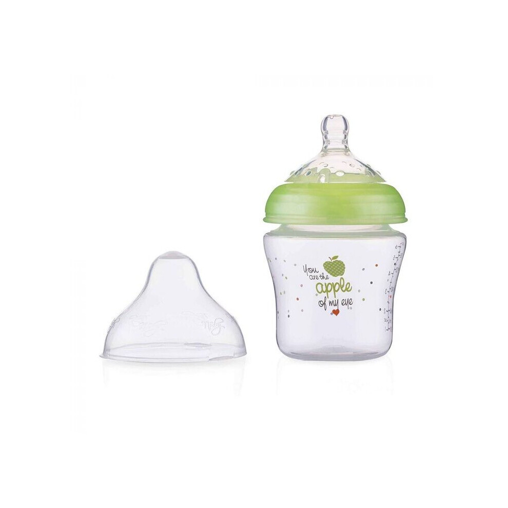 Nuby Little Moments SoftFlex 0+ month Green Bottle 180 mL