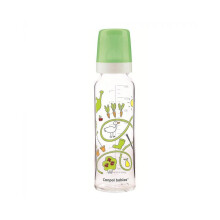 Canpol Babies Happy Garden Baby Glass Feeding Bottle 240 mL 42/201