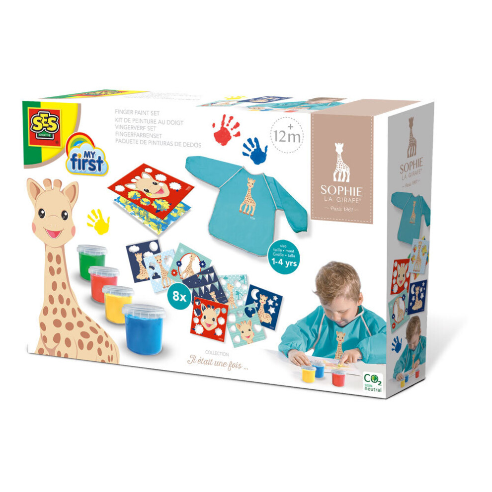 Ses Creative Sophie La Girafe My First Children's Fingerpaint Set 12 Months Or A 14494