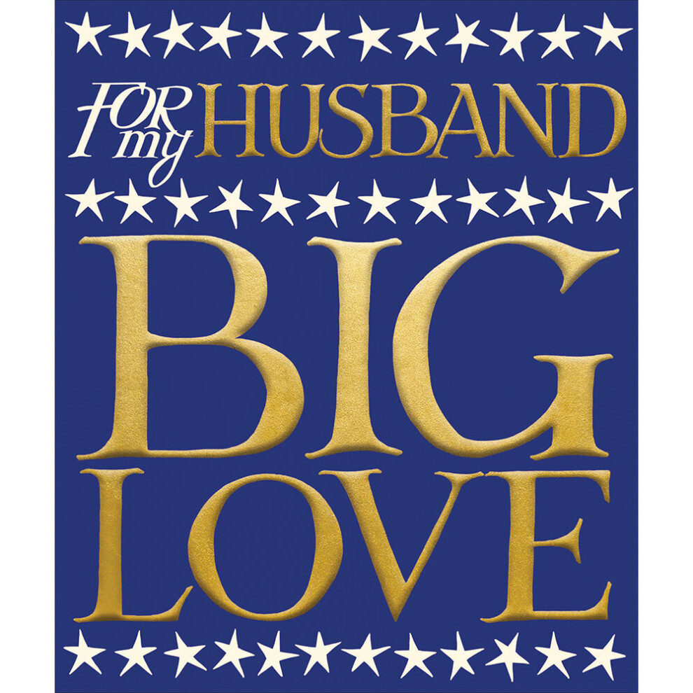 Emma Bridgewater Husband Big Love Valentine's Day Card Valentines Greeting Cards