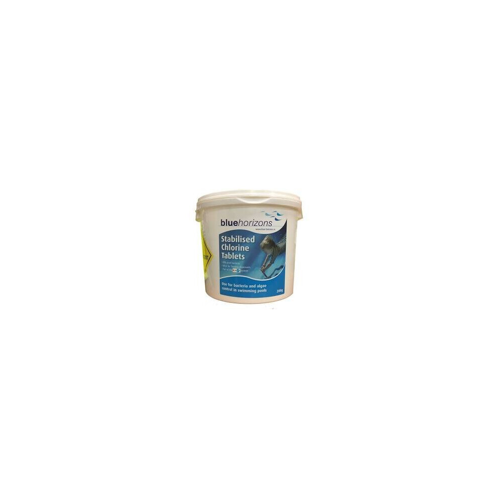 Blue Horizons Large Chlorine 200g Tablets 5kg - 5 Kg