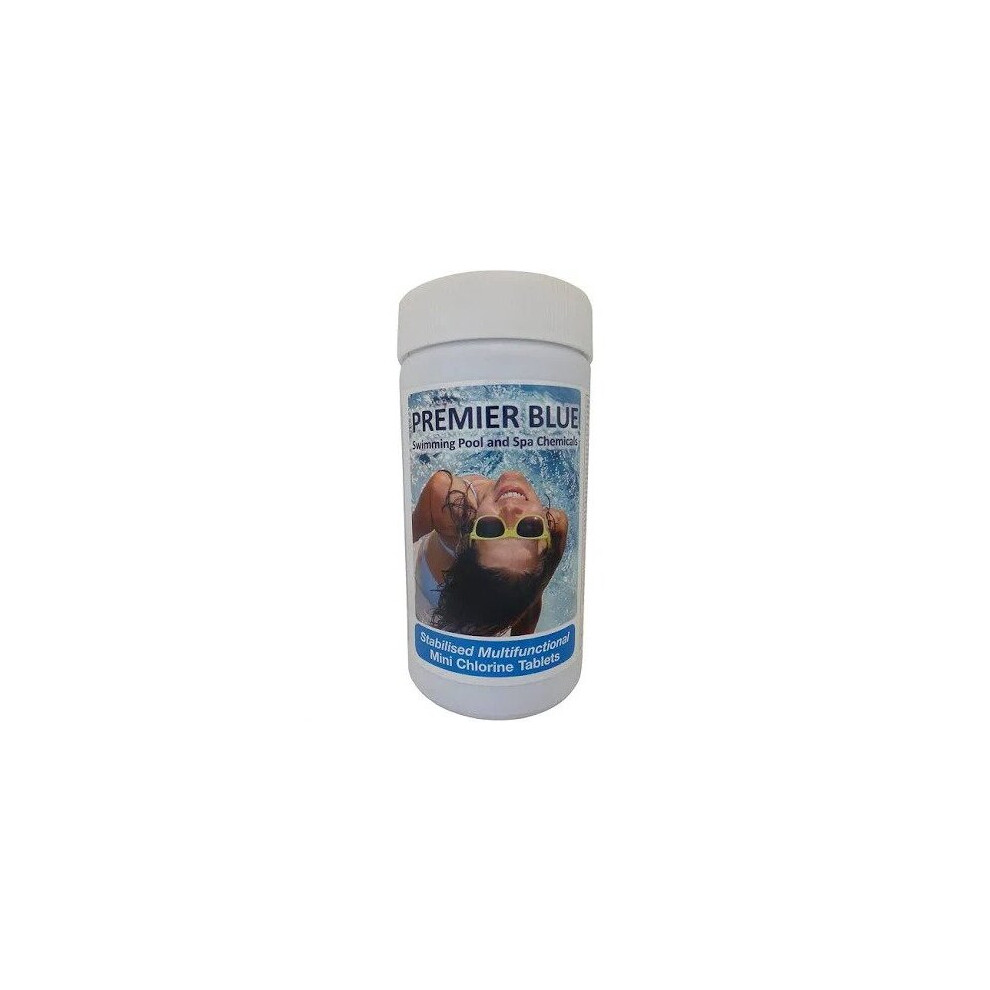 Premier Blue Multifunctional Chlorine for Pools and Hot Tubs 250 x 20g, 5Kg