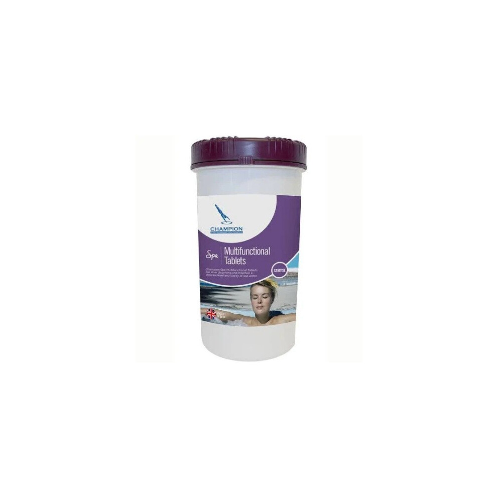 Champion Spa Multifunctional Chlorine 20g Tablets - 1 kg