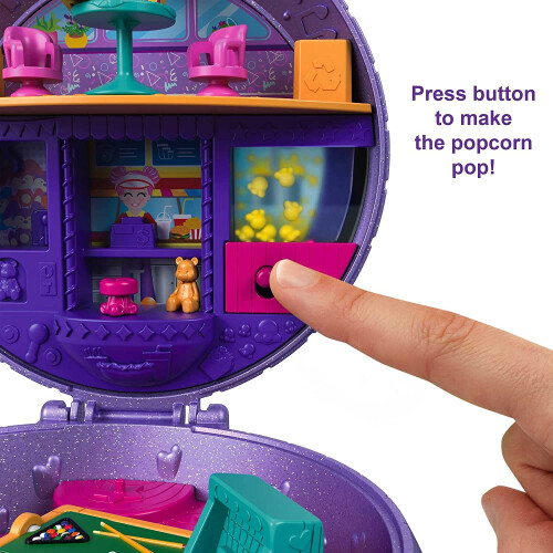 Polly Pocket Polly Pocket Disco Roller Rink Compact Playset - Board Game 1