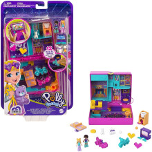 Polly Pocket Big Pocket World Video Game Arcade Compact Playset - Board Game