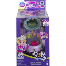 Polly Pocket Spaceship Princess Compact Playset