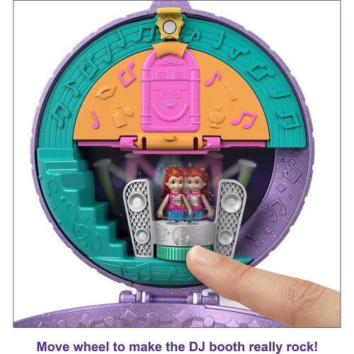 Polly Pocket Polly Pocket Disco Roller Rink Compact Playset - Board Game 2