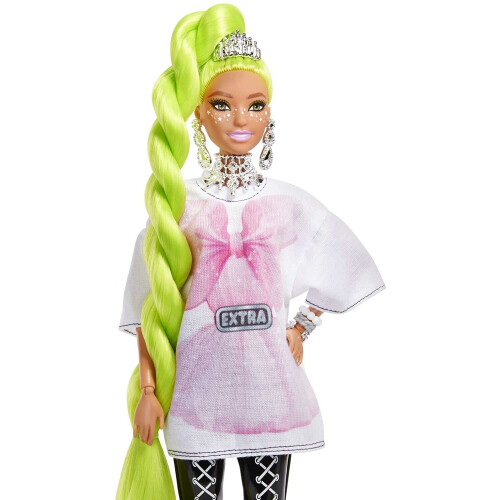 Barbie Barbie Extra Doll - Neon Green Hair 1