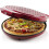 Pizzaofen - DOMO - My express - 1450W - Rot - Variable Temperatur 4