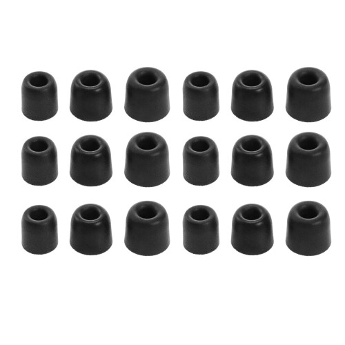 9 Pairs Memory Foam Earbuds Tips Noise Isolation Cover for 4.5mm Earphone